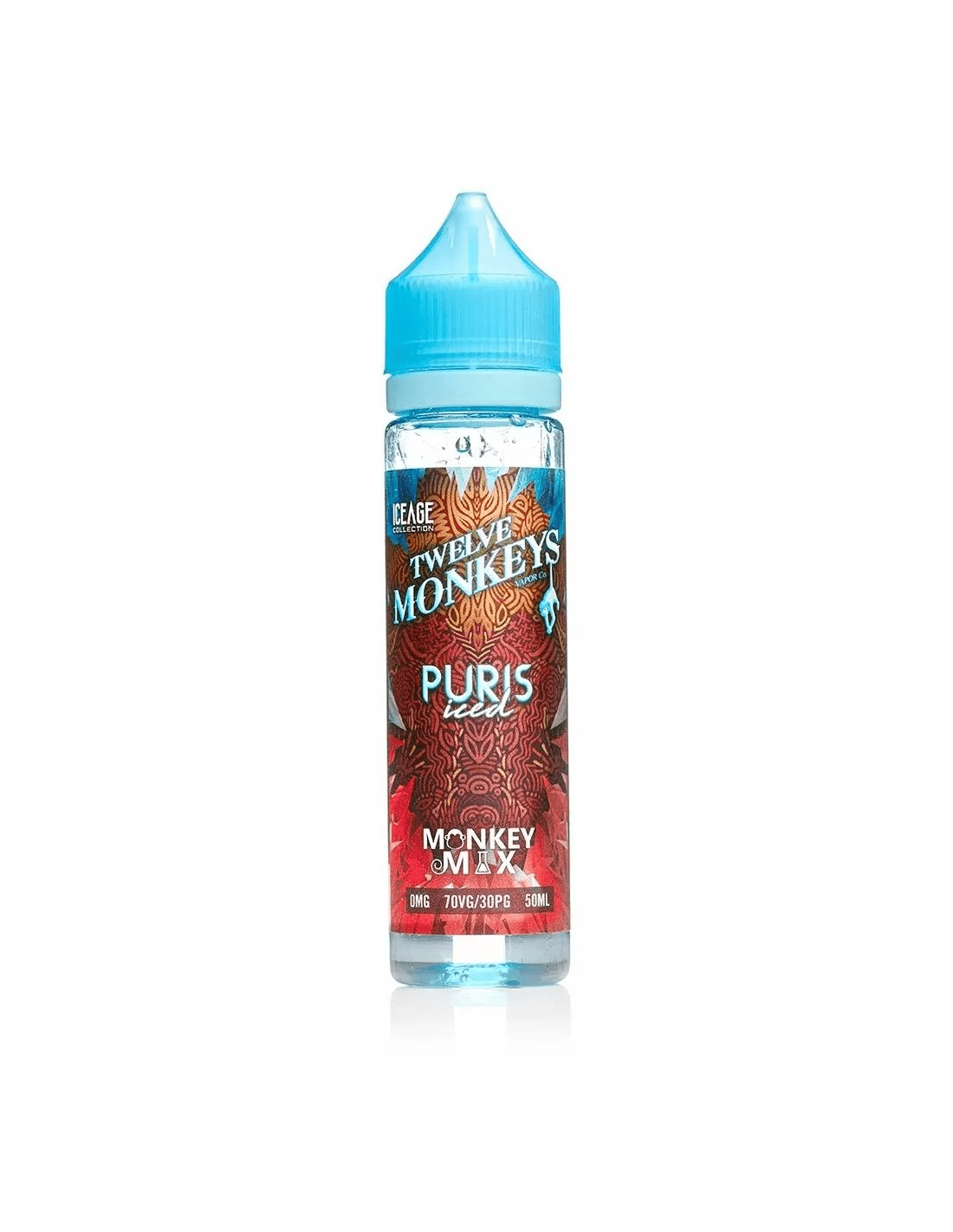 Twelve Monkeys E Liquid - Puris Iced - 50ml