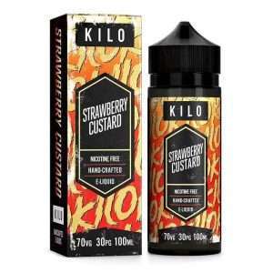Kilo E Liquid - Strawberry Custard -100ml
