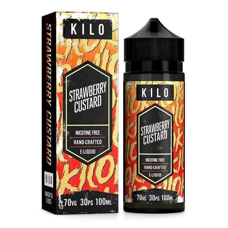 Kilo E Liquid - Strawberry Custard -100ml