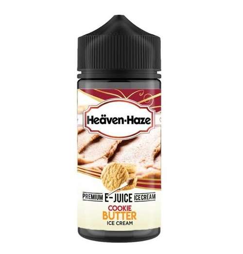  Heaven Haze E Liquid - Cookie Butter Ice Cream - 100ml 