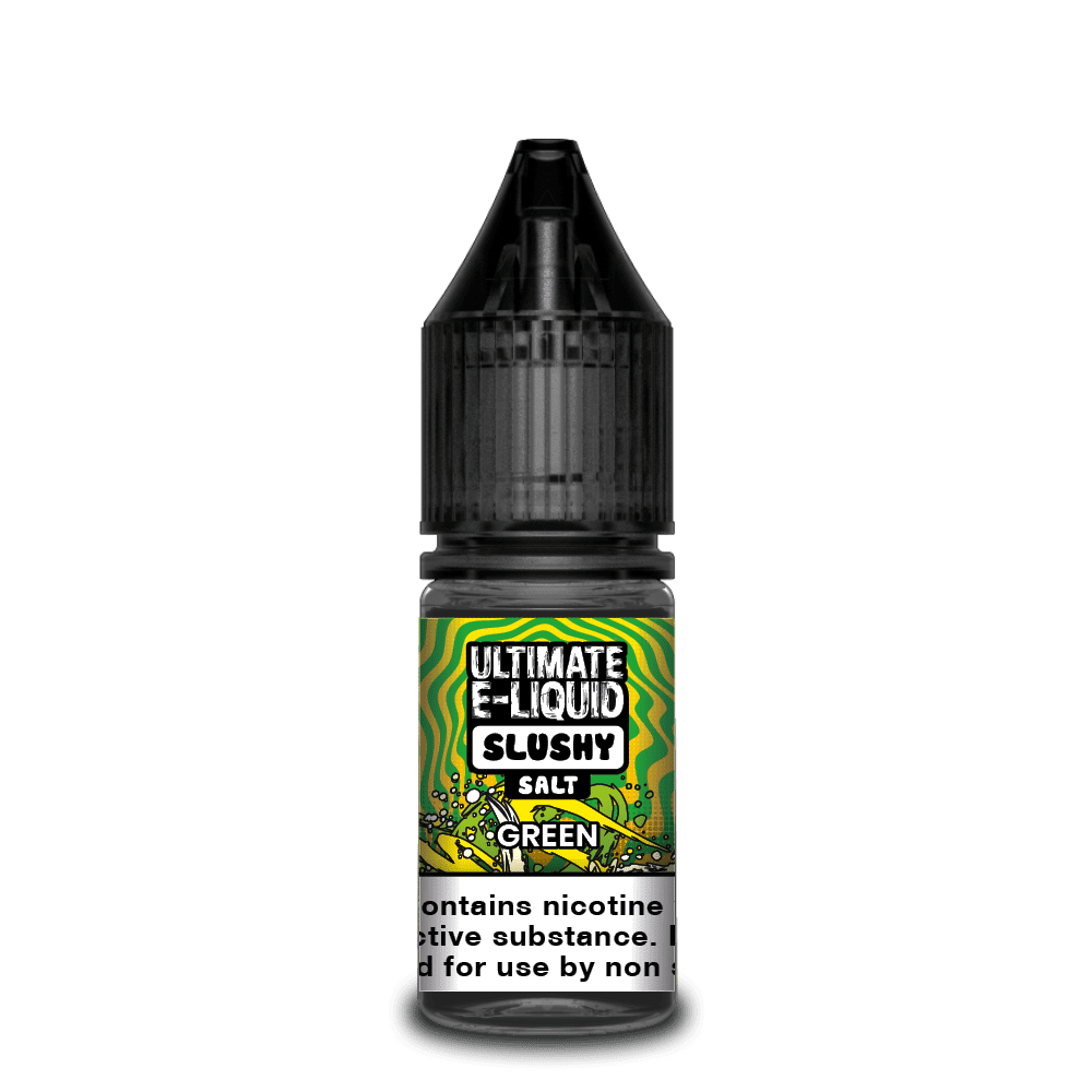 Green Slushy Nic Salt E-Liquid by Ultimate Salts 10ml