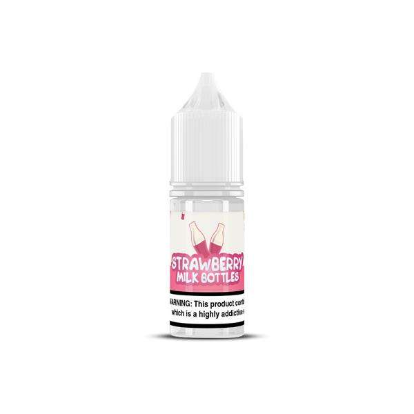 Strawberry Milk Bottles Nic Salt E-Liquid by Milk Bottles Salts 10ml