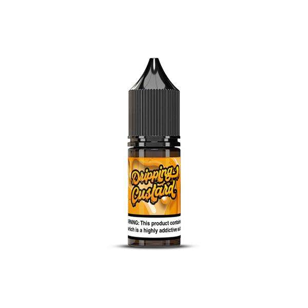 Dripping Custard Salts - Vanilla Custard - 10ml