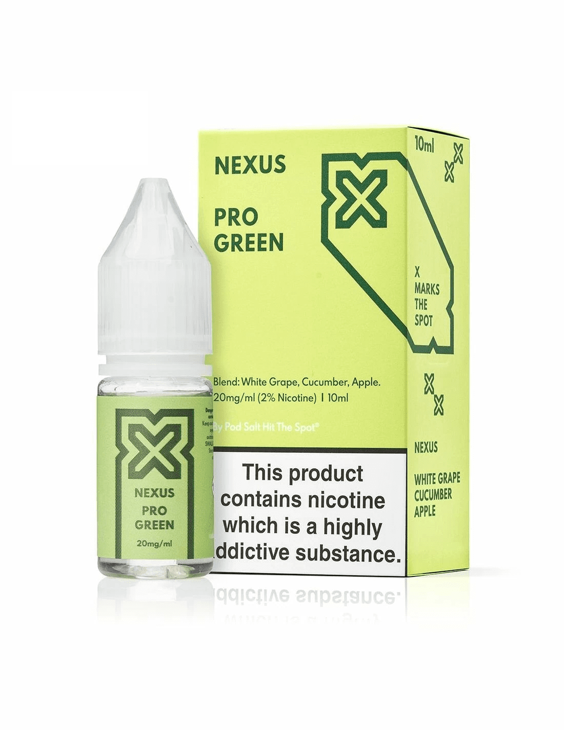 Nexus Pod Salt - Pro Green - 10ml