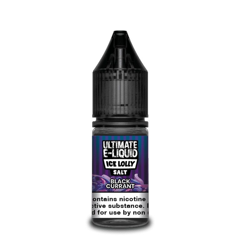  Black Currant Ice Lolly Nic Salt E-Liquid by Ultimate Salts 10ml 