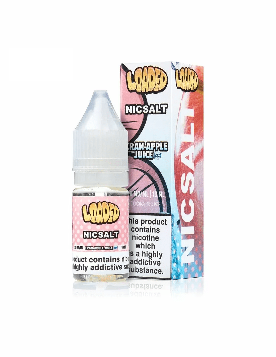 Loaded Nic Salt - Cran-Apple Juice Iced - 10ml