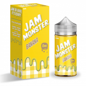 Jam Monster E Liquid - Banana - 100ml