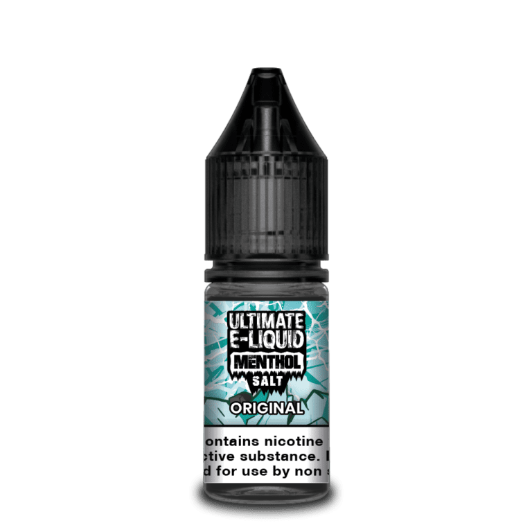 Original Menthol Nic Salt E-Liquid by Ultimate Salts 10ml