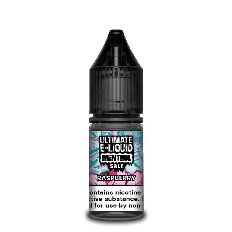  Raspberry Menthol Nic Salt E-Liquid by Ultimate Salts 10ml 