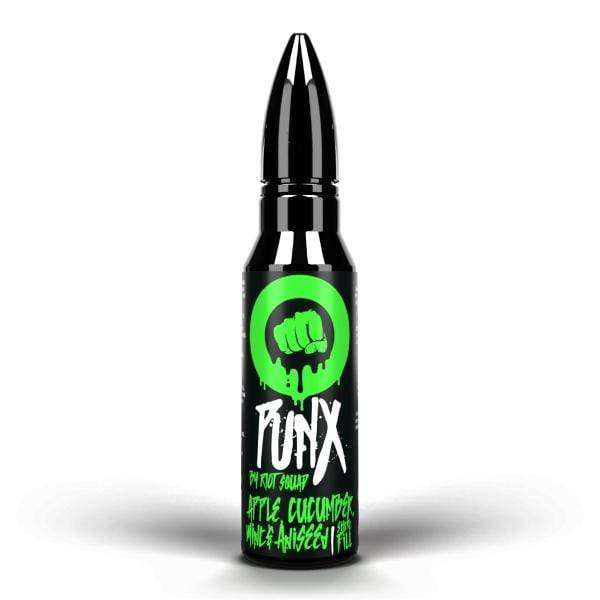 Punx By Riot Squad E Liquid - Apple, Cucumber, Mint & Aniseed - 50ml