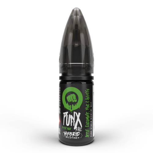 Apple, Cucumber, Mint & Aniseed Nic Salt E-Liquid by Punx By Riot Squad 10ml