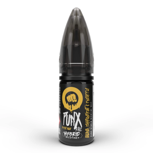 Guava, Passionfruit & Pineapple Nic Salt E-Liquid by Punx By Riot Squad 10ml