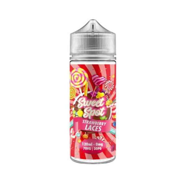  Sweet Spot E Liquid - Strawberry Laces - 100ml 