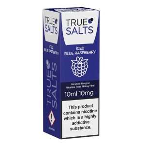 Iced Blue Raspberry Nic Salt E-Liquid by True Salts 10ml