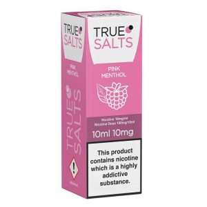 Pink Menthol Nic Salt E-Liquid by True Salts 10ml
