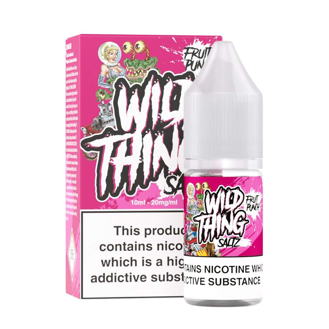 Wild Thing Saltz Nic Salt - Fruit Punch -10ml
