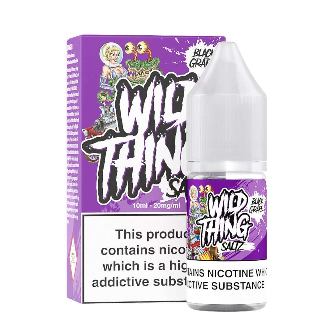 Wild Thing Saltz Nic Salt - Black Grape -10ml