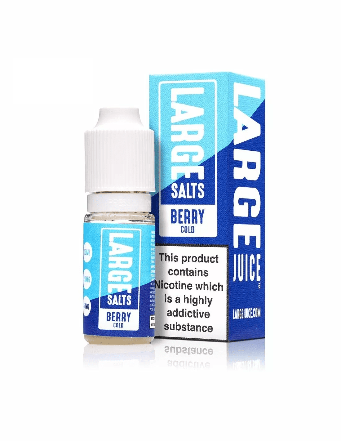 Berry Cold Nic Salt E-Liquid by Large Salts 10ml