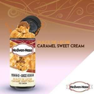 Heaven Haze E Liquid - Dulce De Leche Caramel Sweet Cream - 100ml