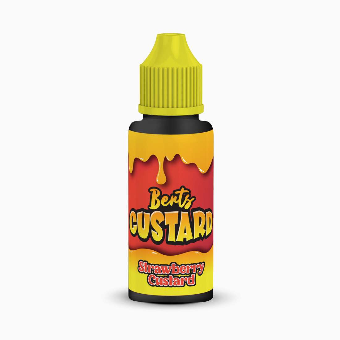 Berts Custard E Liquid - Strawberry Custard - 100ml