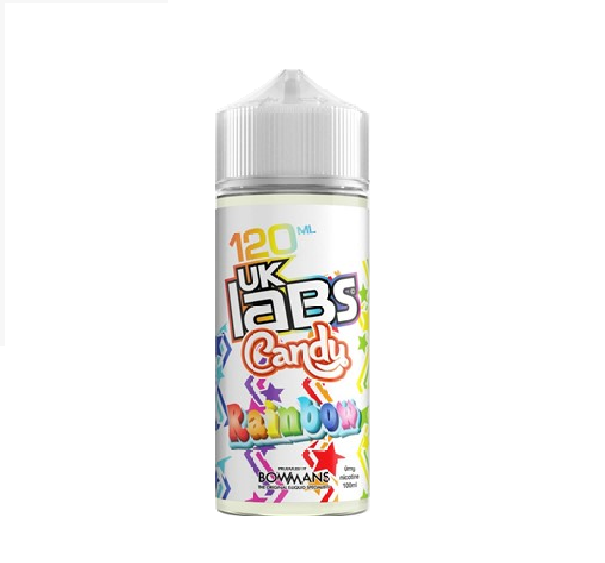  UK Labs E Liquid Candy - Rainbow - 100ml 