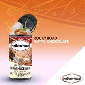 Heaven Haze E Liquid - Rocky Road Nutty Chocolate - 100ml