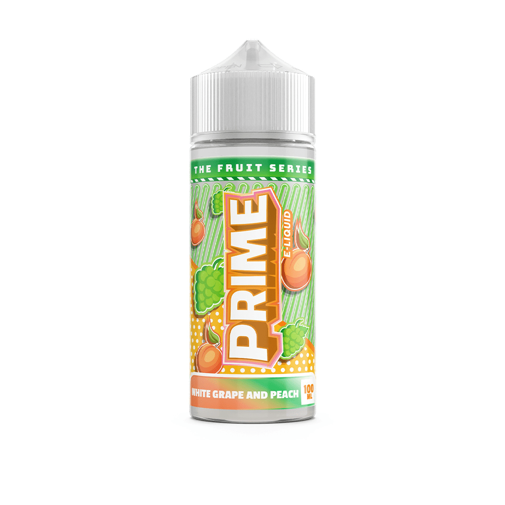 Prime E Liquid - White Grape and Peach - 100ml