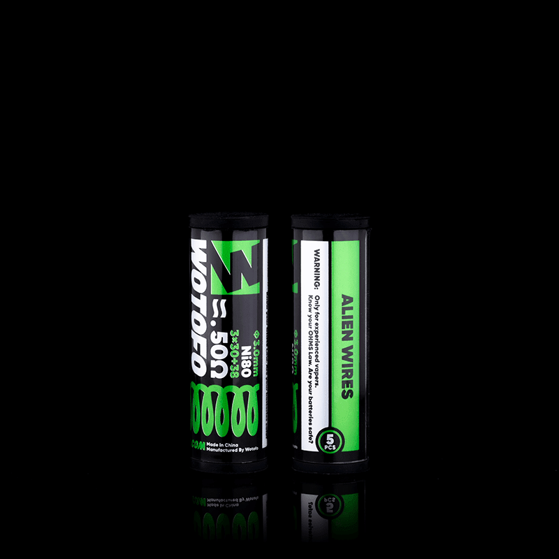 Wotofo Pre Built Coils - Alien Wires Ni80 3mm -0.50ohm