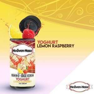 Heaven Haze E Liquid - Yoghurt Lemon Raspberry - 100ml