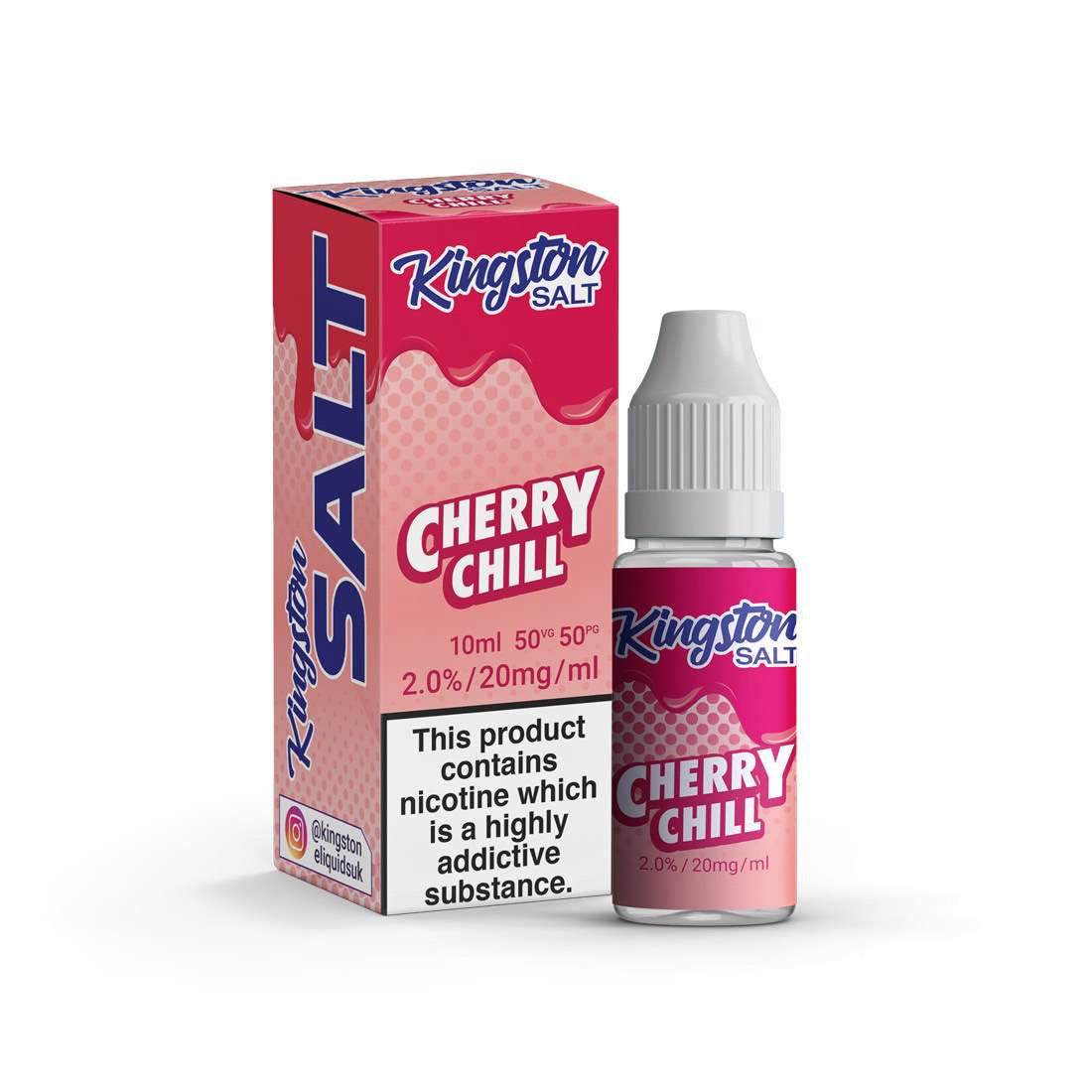  Cherry Chill Nic Salt E-Liquid by Kingston Salt 10ml 