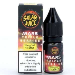 Mars Triple Berries Nic Salt E-Liquid by Solar Juice 10ml