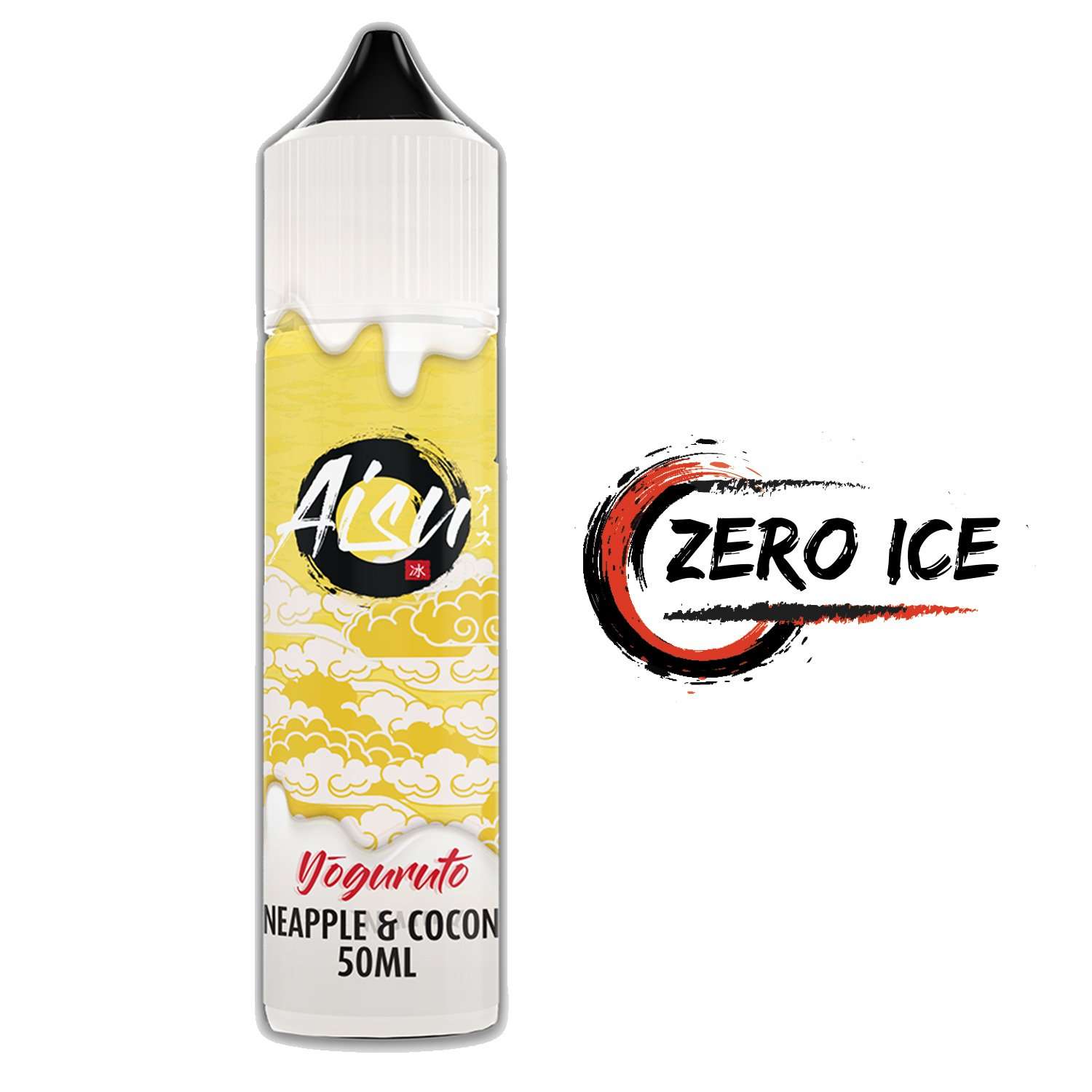  ZAP! Juice Aisu E Liquid - Pineapple & Coconut Zero Ice - 50ml 