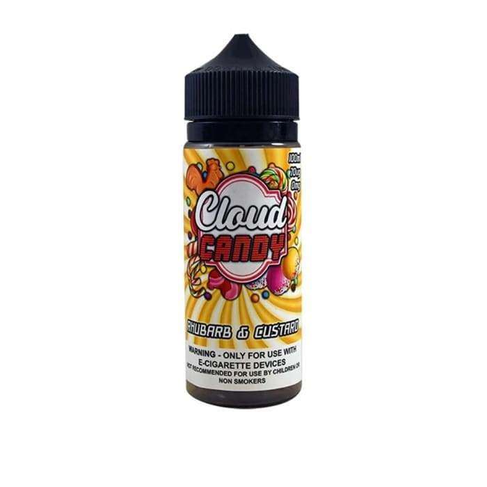 Cloud Candy E Liquid - Rhubarb & Custard - 100ml