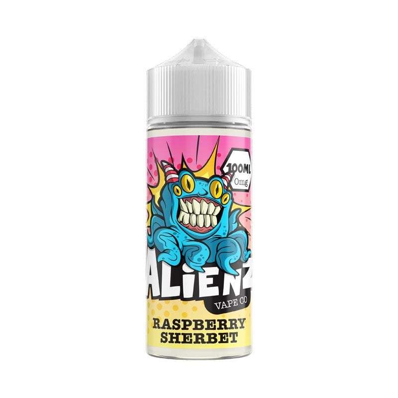 Alienz Vape Co E Liquid  - Raspberry Sherbet - 100ml