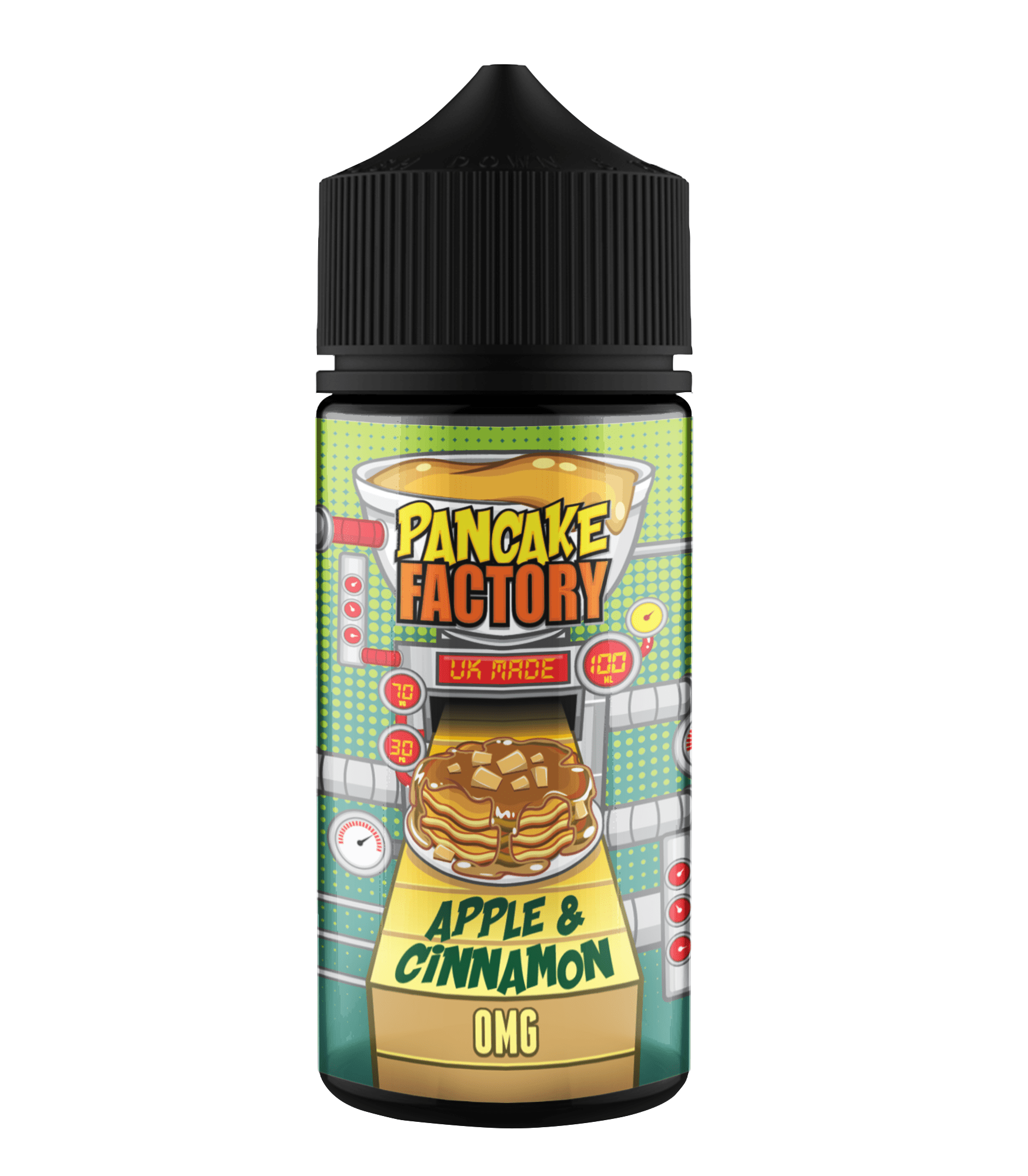  Pancake Factory E Liquid - Apple Cinnamon - 100ml 