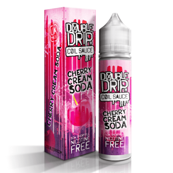 Double Drip E Liquid - Cherry Cream Soda - 50ml