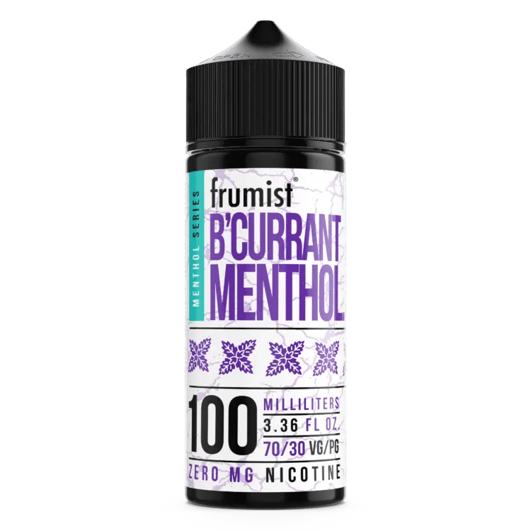 Frumist Menthol Series E Liquid - Blackcurrant Menthol - 100ml