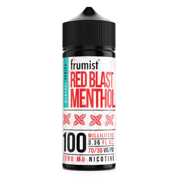  Frumist Menthol Series E Liquid - Red Blast Menthol - 100ml 