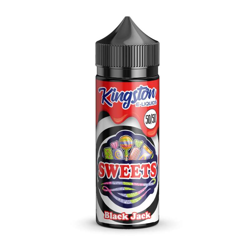 Kingston Sweets 50/50 - Black Jack - 100ml