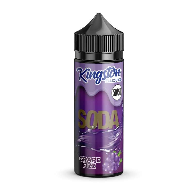 Kingston Soda 50/50 - Grape Fizz - 100ml