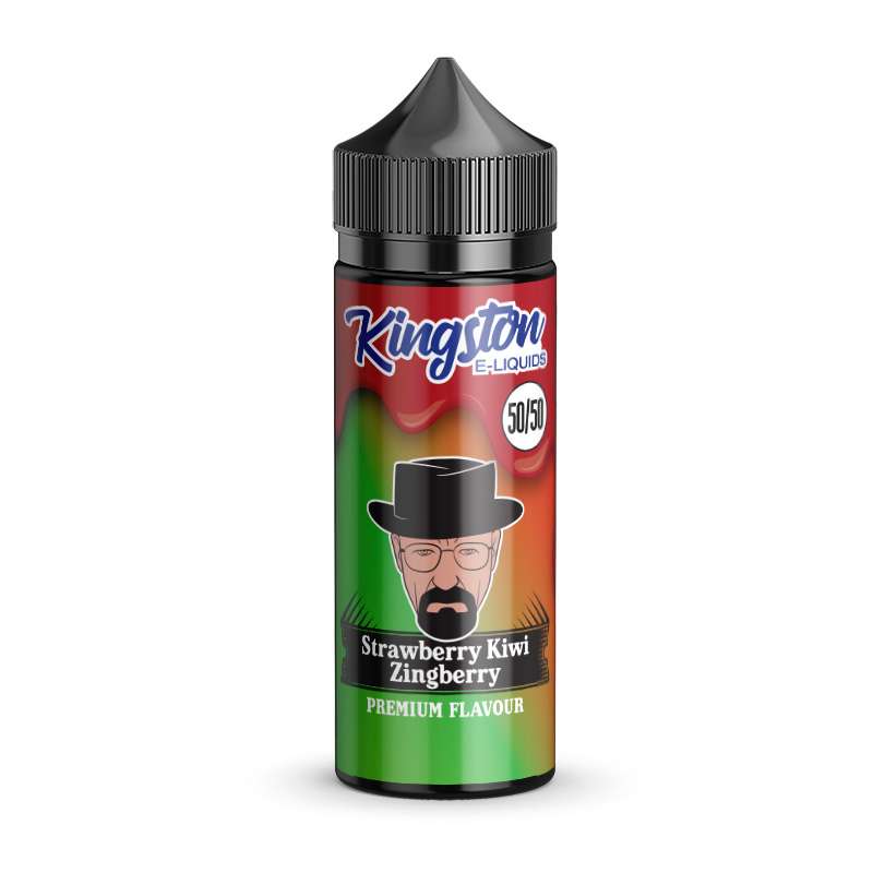 Kingston E Liquid 50/50 - Heisenstrawberry Kiwi - 100ml