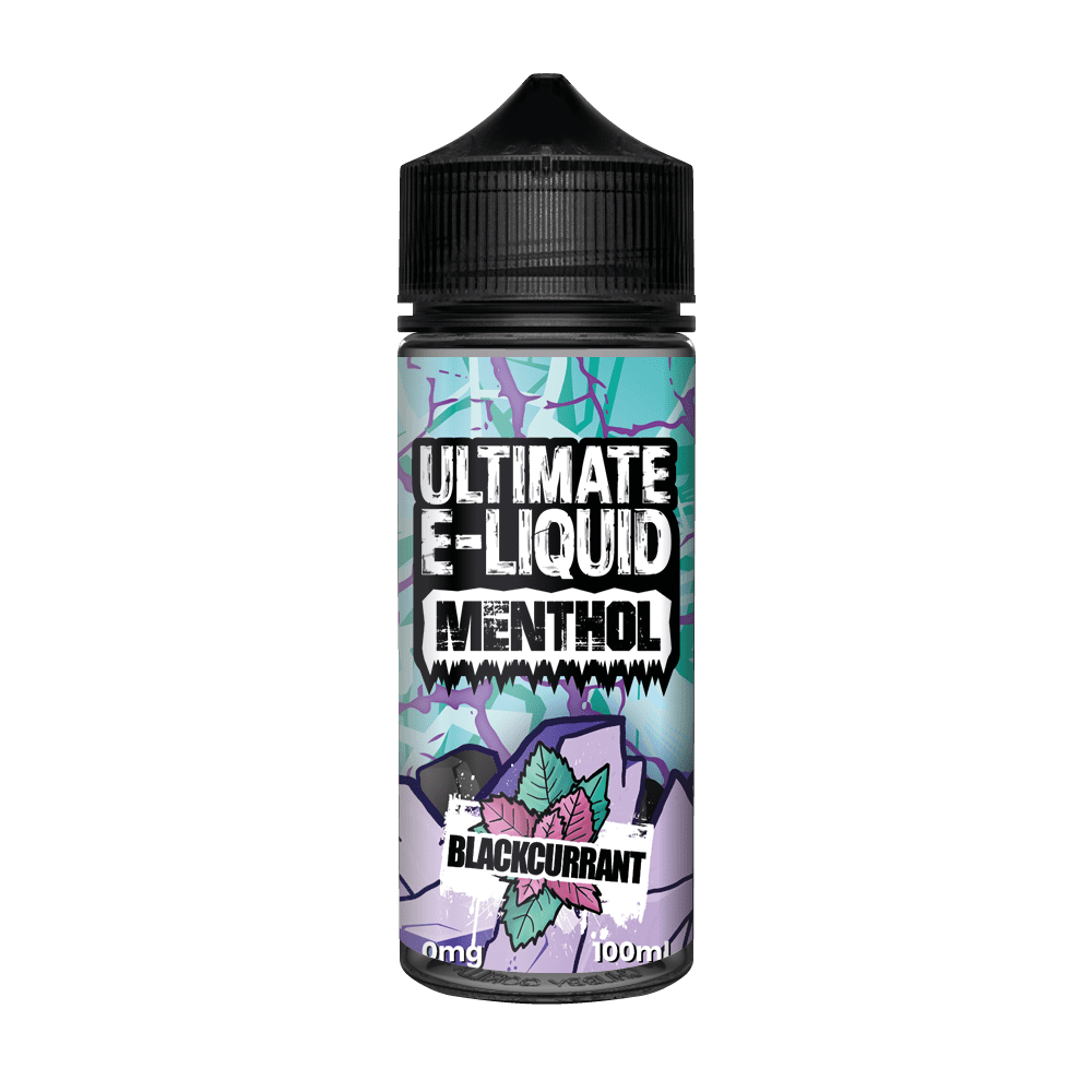 Ultimate Puff Menthol - Blackcurrant - 100ml