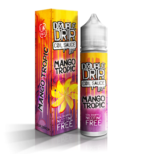  Double Drip E Liquid - Mango Tropic - 50ml 