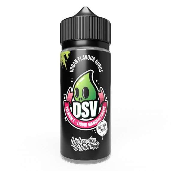 DSV (VPR) E Liquid - Watermelon & Wild Mint - 100ml