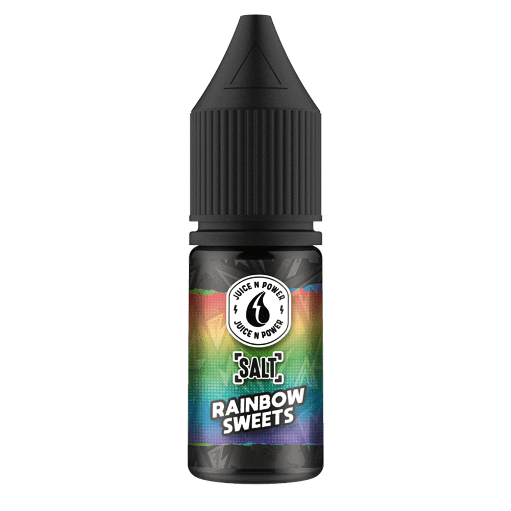  Rainbow Sweets Nic Salt E-Liquid by Juice N Power 10ml 