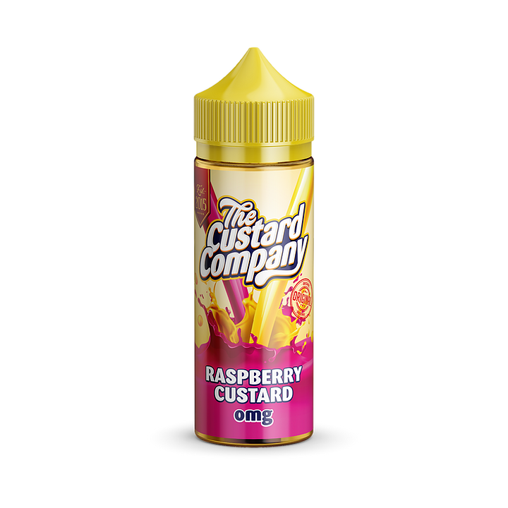  The Custard Company E Liquid - Raspberry Custard - 100ml 