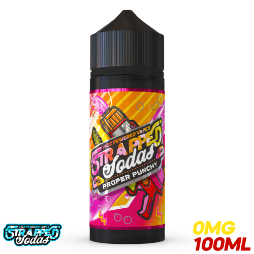 Strapped E Liquid - Proper Punchy - 100ml