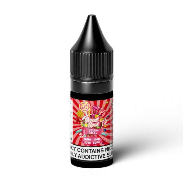  Strawberry Laces Nic Salt E-Liquid by Sweet Spot 10ml 