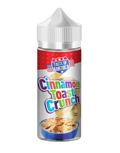  Taste Of America E liquid - Cinnamon Toast Crunch - 100ml 
