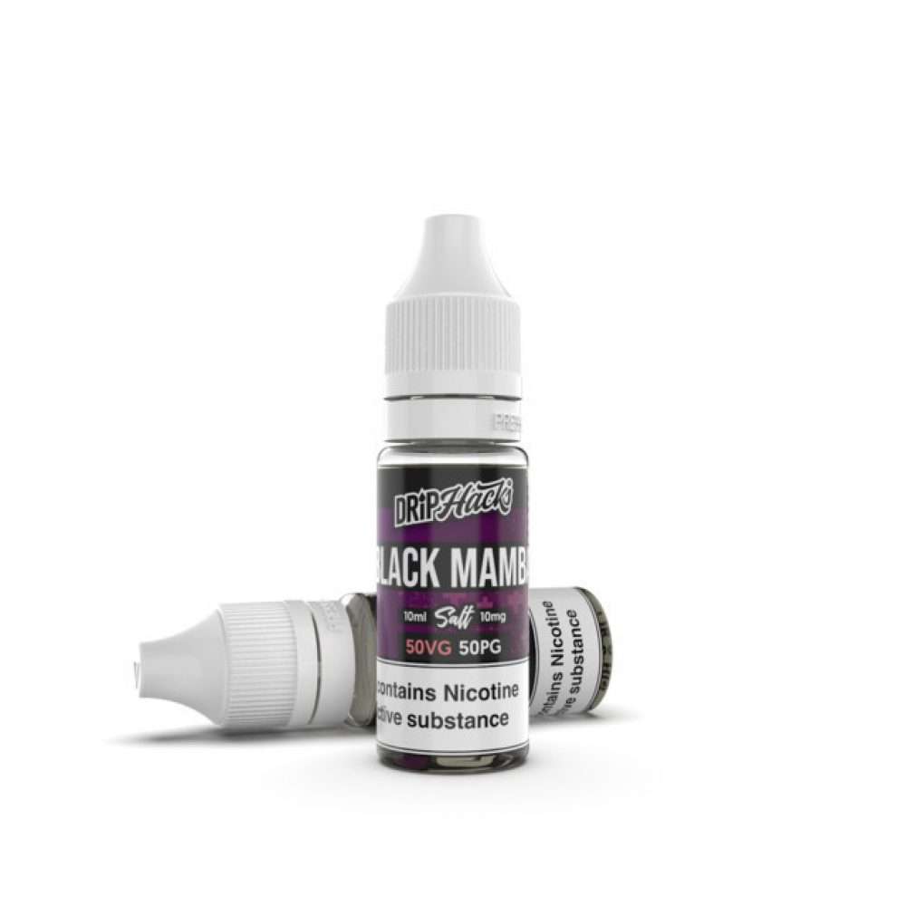  Black Mamba Nic Salt E-Liquid by Drip Hacks 10ml 
